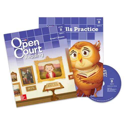 SRA Open Court Reading B Unit 3 GreCitizens Student&#039;s Book with Skills Practice &amp; CD(1)