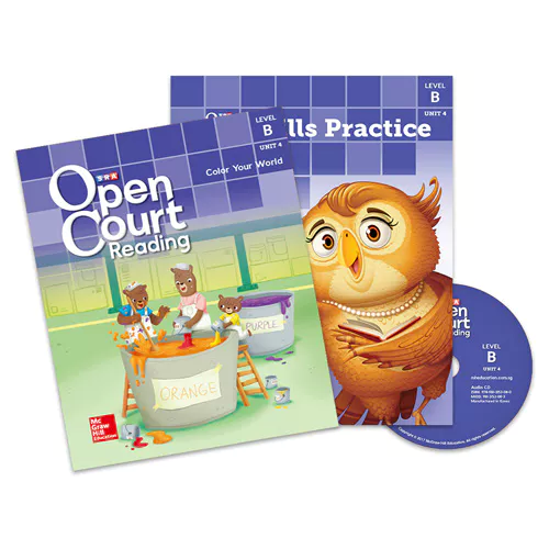 SRA Open Court Reading B Unit 4 Color Your World Student&#039;s Book with Skills Practice &amp; CD(1)