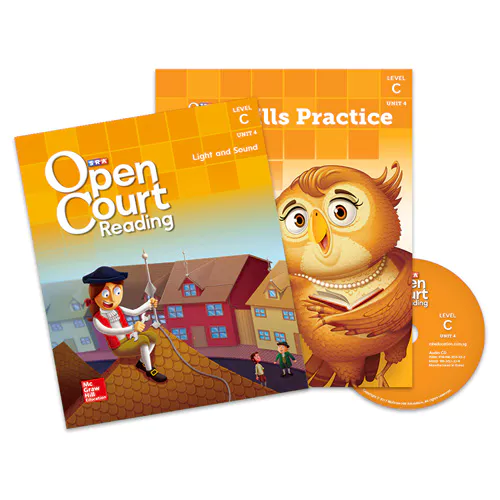 SRA Open Court Reading C Unit 4 Light and Sound Student&#039;s Book with Skills Practice &amp; CD(1)