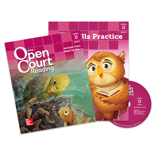 SRA Open Court Reading D Unit 3 Animals From Head to Toe Student&#039;s Book with Skills Practice &amp; CD(1)