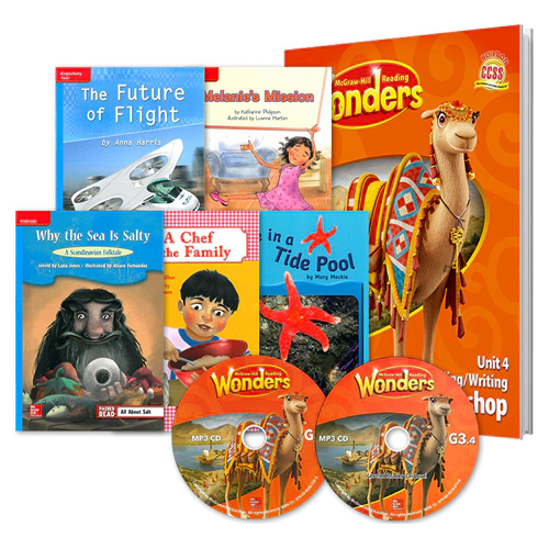 Wonders Grade 3.4 Reading / Writing Workshop &amp; Leveled Readers with MP3 CD(1)