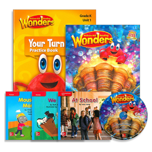 Wonders Grade K.01 Reading / Writing Workshop &amp; Leveled Readers with MP3 CD(1)