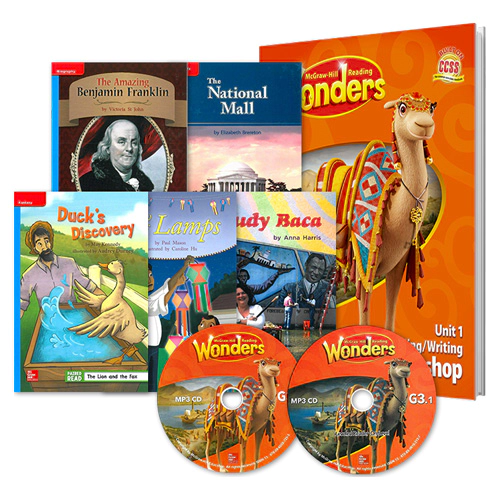 Wonders Grade 3.1 Reading / Writing Workshop &amp; Leveled Readers with MP3 CD(1)