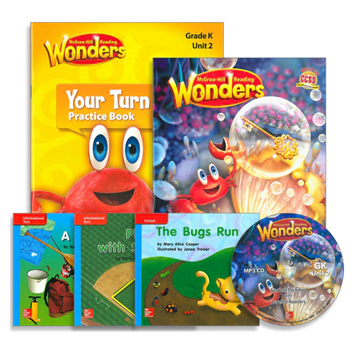 Wonders Grade K.02 Reading / Writing Workshop &amp; Leveled Readers with MP3 CD(1)