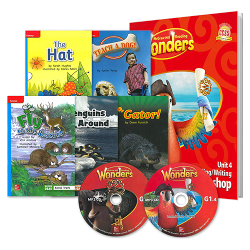 Wonders Grade 1.4 Reading / Writing Workshop &amp; Leveled Readers with MP3 CD(1)
