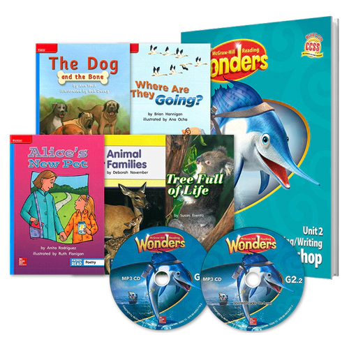 Wonders Grade 2.2 Reading / Writing Workshop &amp; Leveled Readers with MP3 CD(1)