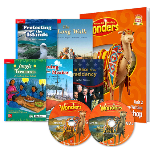 Wonders Grade 3.2 Reading / Writing Workshop &amp; Leveled Readers with MP3 CD(1)