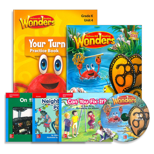 Wonders Grade K.04 Reading / Writing Workshop &amp; Leveled Readers with MP3 CD(1)