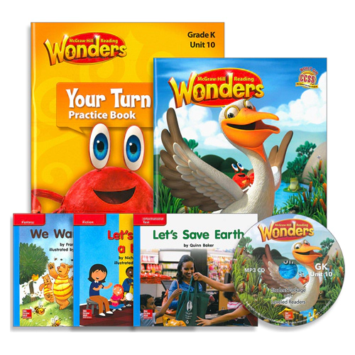 Wonders Grade K.10 Reading / Writing Workshop &amp; Leveled Readers with MP3 CD(1)