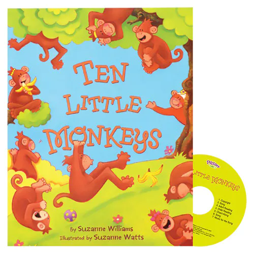 Pictory 1-40 CD Set / Ten Little Monkeys (Paperback)