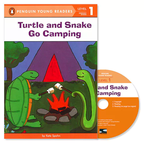 Penguin Young Readers CD Set 1-01 / Turtle and Snake Go Camping [QR]