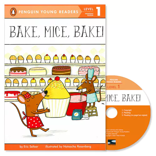 Penguin Young Readers CD Set 1-03 / Bake, Mice, Bake! [QR]