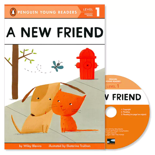 Penguin Young Readers CD Set 1-09 / A New Friend [QR]
