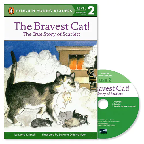 Penguin Young Readers CD Set 2-06 / The Bravest Cat! [QR]