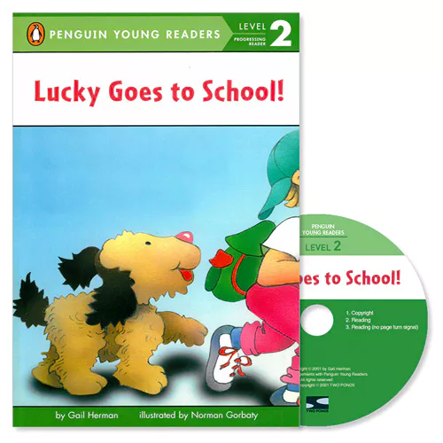 Penguin Young Readers CD Set 2-13 / Lucky Goes to School! [QR]