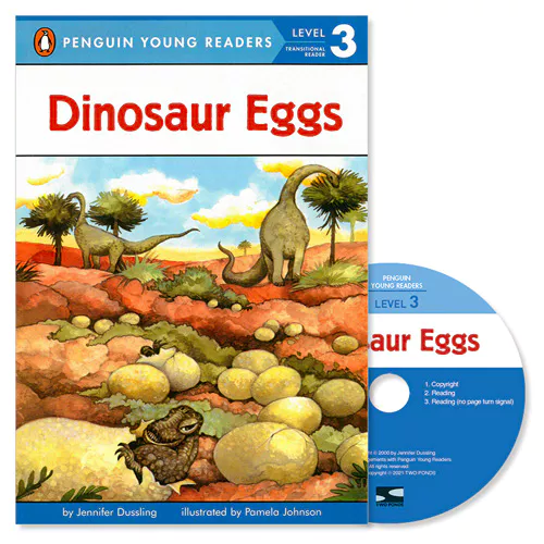 Penguin Young Readers CD Set 3-04 / Dinosaur Eggs [QR]
