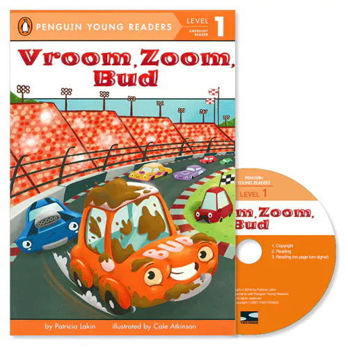 Penguin Young Readers CD Set 1-15 / Vroom, Zoom, Bud [QR]