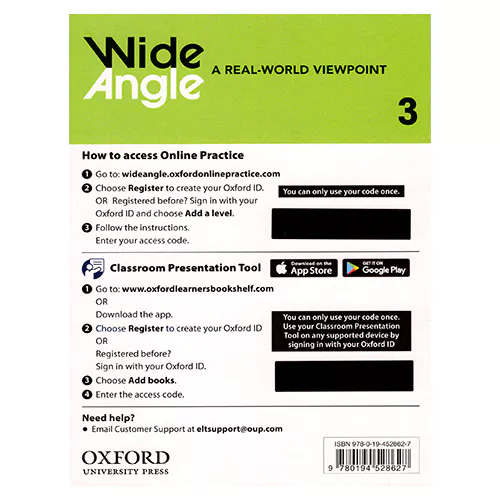 Wide Angle 3 Teacher&#039;s Resource Center Access Card