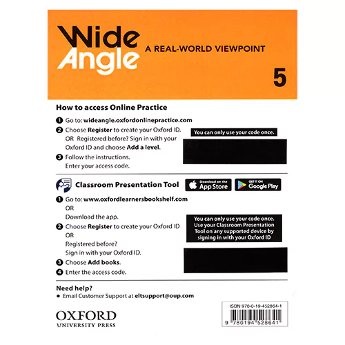 Wide Angle 5 Teacher&#039;s Resource Center Access Card