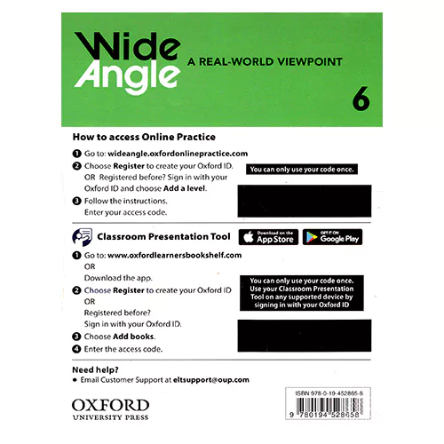 Wide Angle 6 Teacher&#039;s Resource Center Access Card