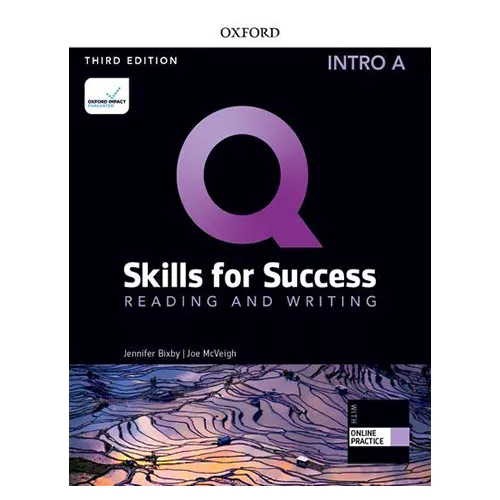 Q Skills for Success Reading &amp; Writing Intro A Student&#039;s Book with Online Practice (3rd Edition)