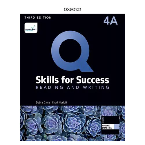 Q Skills for Success Reading &amp; Writing 4A Student&#039;s Book with Online Practice (3rd Edition)