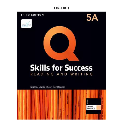 Q Skills for Success Reading &amp; Writing 5A Student&#039;s Book with Online Practice (3rd Edition)