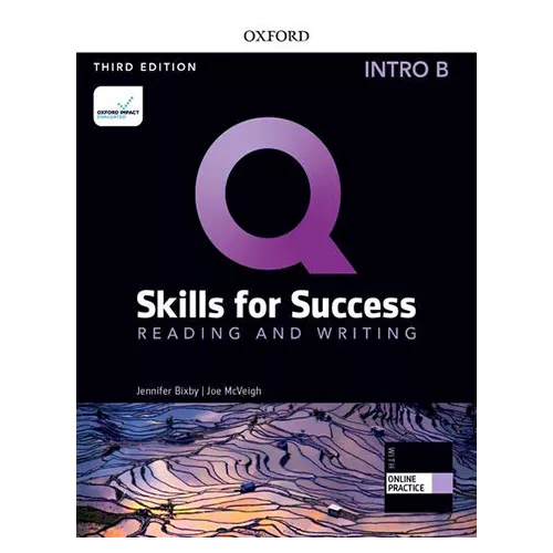 Q Skills for Success Reading &amp; Writing Intro B Student&#039;s Book with Online Practice (3rd Edition)