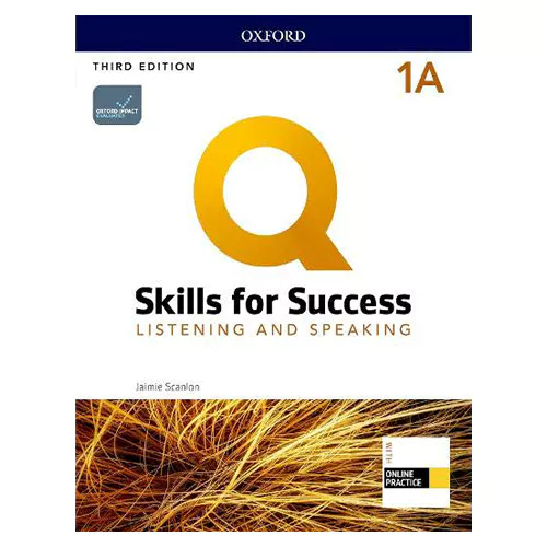 Q Skills for Success Listening &amp; Speaking 1A Student&#039;s Book with Online Practice (3rd Edition)