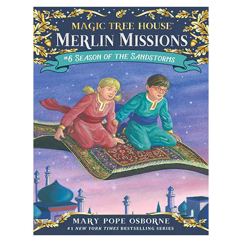 Magic Tree House Merlin Missions #06 / Season of the Sandstor (Paperback)