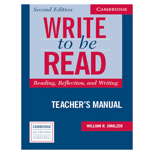 Write to be Read Teacher&#039;s Manual (2nd Edition)
