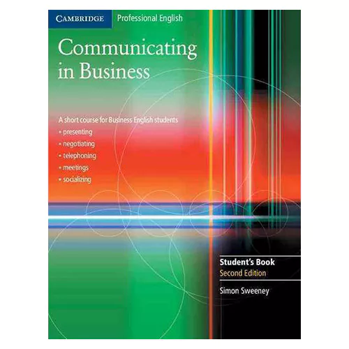 Cambridge Professional English / Communicating in Business Student&#039;s Book (2nd Edition)