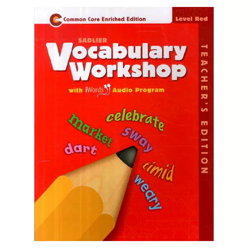 Vocabulary Workshop Red Teacher&#039;s Edition (Grade-1) (Enriched Edition)