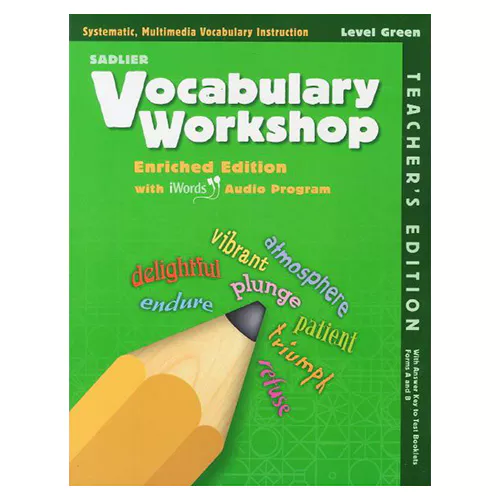 Vocabulary Workshop Green Teacher&#039;s Edition (Grade-3) (Enriched Edition)