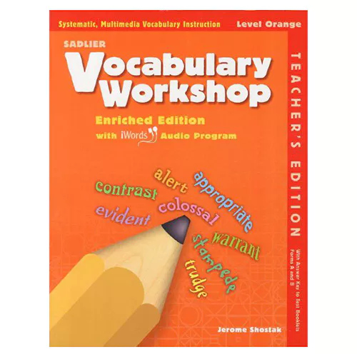 Vocabulary Workshop Orange Teacher&#039;s Edition (Grade-4) (Enriched Edition)