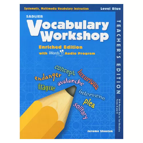 Vocabulary Workshop Blue Teacher&#039;s Edition (Grade-5) (Enriched Edition)