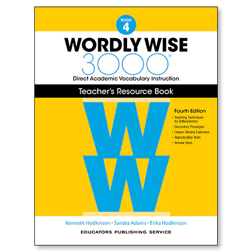 EPS Wordly Wise 3000 04 Teacher&#039;s Resource Book (4th Edition)