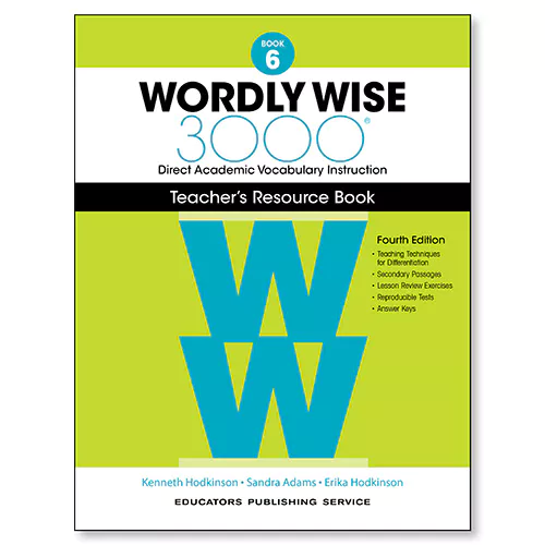 EPS Wordly Wise 3000 06 Teacher&#039;s Resource Book (4th Edition)
