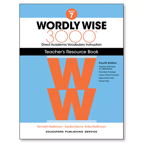 EPS Wordly Wise 3000 07 Teacher&#039;s Resource Book (4th Edition)