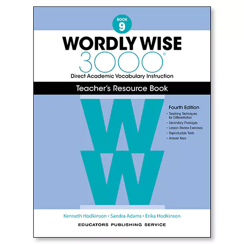 EPS Wordly Wise 3000 09 Teacher&#039;s Resource Book (4th Edition)