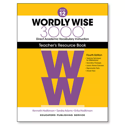 EPS Wordly Wise 3000 12 Teacher&#039;s Resource Book (4th Edition)