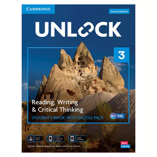 Unlock Reading, Writing &amp; Critical Thinking 3 Student&#039;s Book with Digital Pack (2nd Edition)