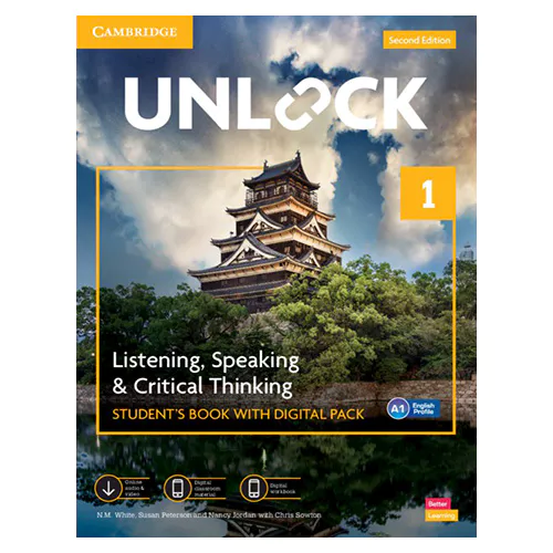 Unlock Listening, Speaking &amp; Critical Thinking 1 Student&#039;s Book with Digital Pack (2nd Edition)