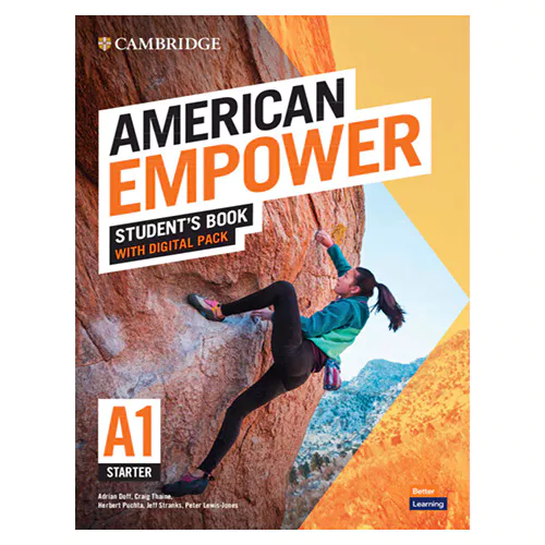 American Empower A1 / Starter Student&#039;s Book with Digital Pack Activation Code