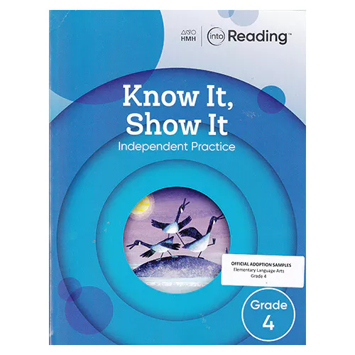 into Reading Know IT, Show IT Independent Practice Book Grade 4 (2020)