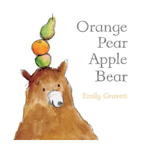 Pictory Infant &amp; Toddler-08 / Orange Pear Apple Bear (New)