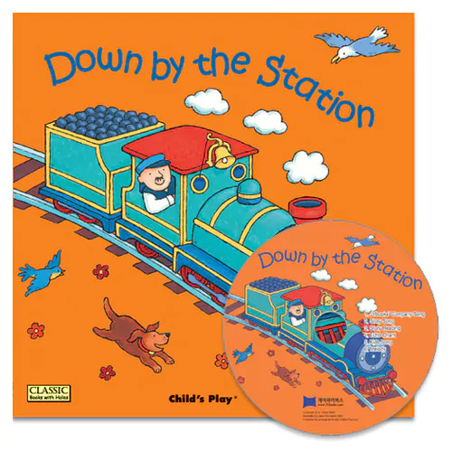 노부영 마더구스 세이펜 Down by the Station (Paperback+CD)