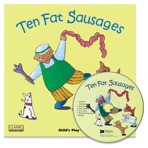 노부영 마더구스 세이펜 Ten Fat Sausages (Paperback+CD)