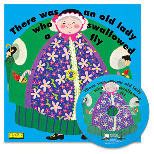 노부영 마더구스 세이펜 There was an Old Lady Who Swallowed a Fly (Paperback+CD)