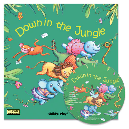 노부영 마더구스 세이펜 Down in the Jungle (Paperback+CD)
